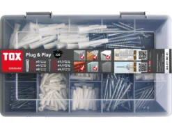 Tox Plug & Play Dübel/Schrauben-Set M5, 6, 8 320 St.