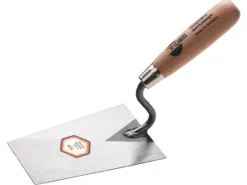 TRIUSO Kantige Kelle Premium Mit Naturgriff 160 Mm