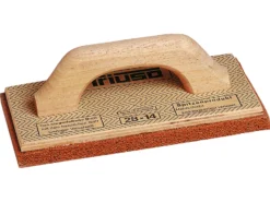 TRIUSO Reibebrett Roter Schwammgummib. 18 Mm 140x280 Mm