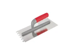 TRIUSO Glättekelle Premium 10x10 Mm Geb. Zähne 280x130 Mm