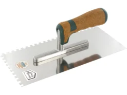 TRIUSO Glättekelle 6 Mm Gezahnt Korkgriff 280x130 Mm