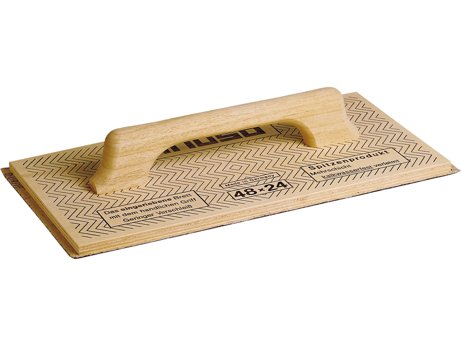 TRIUSO Gasbetonschleifbrett Mit Belag K16, 240x480 Mm