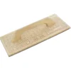 TRIUSO Gasbetonschleifbrett Mit Klettbelag K16, 240x480 Mm