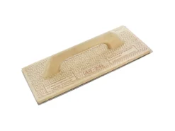 TRIUSO Gasbetonschleifbrett Mit Klettbelag K16, 240x480 Mm