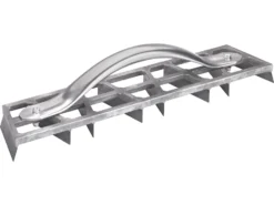 TRIUSO Alu-Rabot Mit 8 Stahlklingen 450x90 Mm