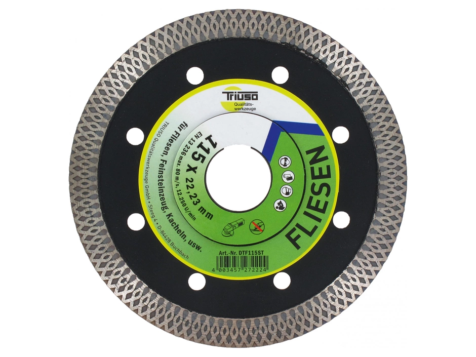 TRIUSO Diamtentrennscheibe Ø125x1,2x22,23 Mm