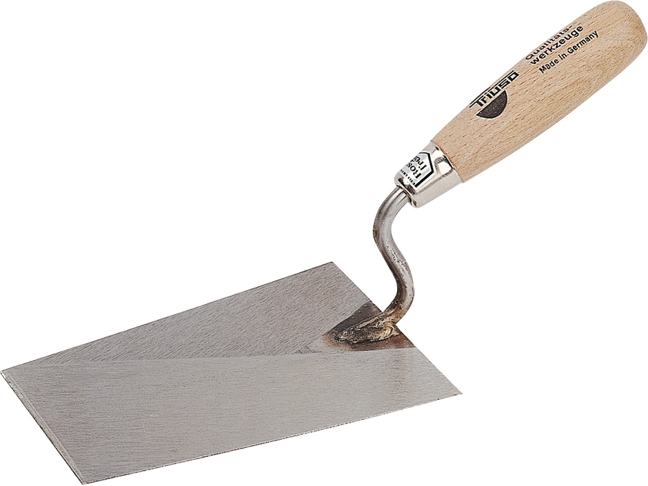 TRIUSO Kantige Kelle Mit Schwanenhals Edelstahl 180 Mm