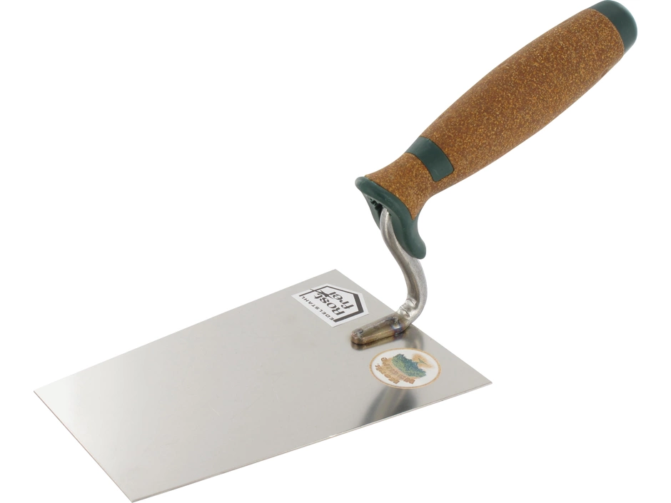 TRIUSO Stukkateurkelle Mit Schwanenhals Und Korkgr. 160 Mm