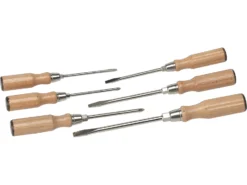TRIUSO Schraubendrehersatz Mit Holzheft 6-tlg.
