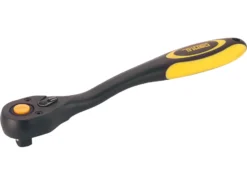 TRIUSO Umschaltknarre Mit Gebogenem 2K-Griff 1/2"