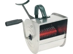 TRIUSO Putzwerfer Mit Stahlfederwalze