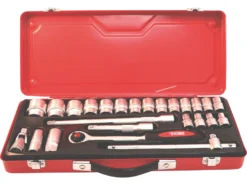 TRIUSO Steckschlüsselsatz 1/2” Inkl. Koffer 26-tlg.