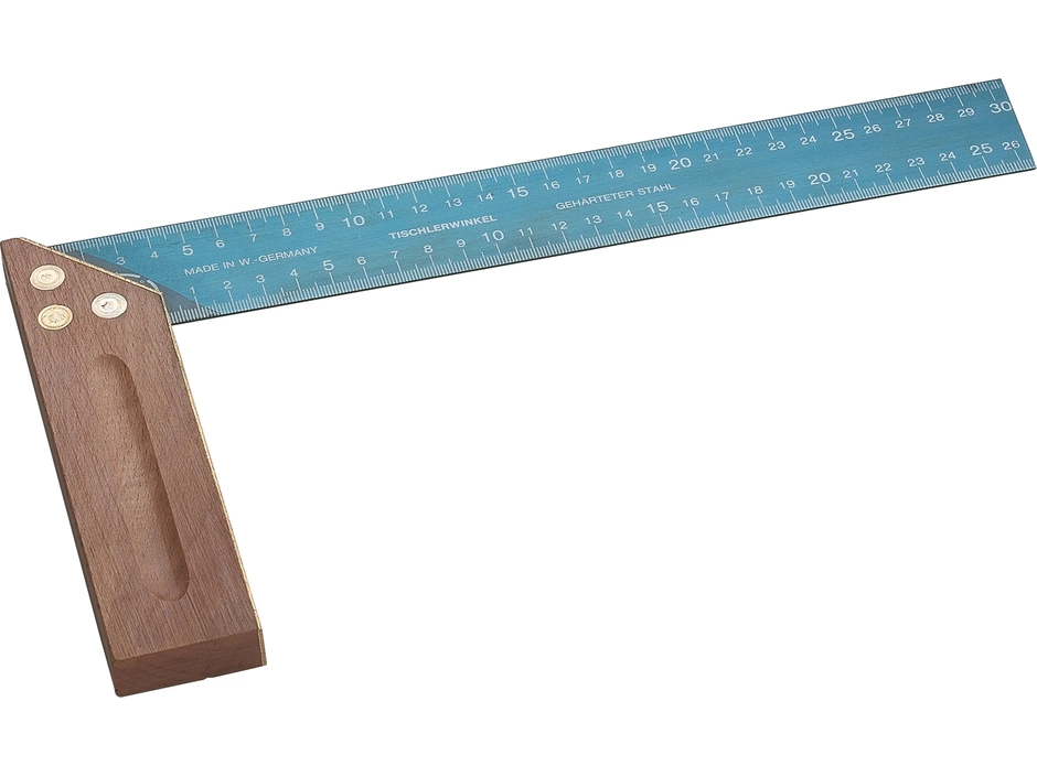 TRIUSO Tischlerwinkel Mit Messingbeschlag 300 Mm