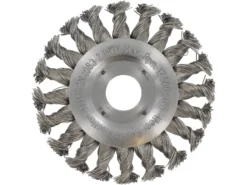 TRIUSO Rundbürste Edelstahldraht Ø125 Mm