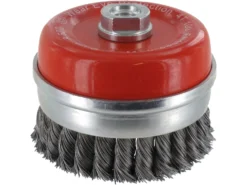 TRIUSO Topfbürste Stahldraht Gezopft Ø120 Mm