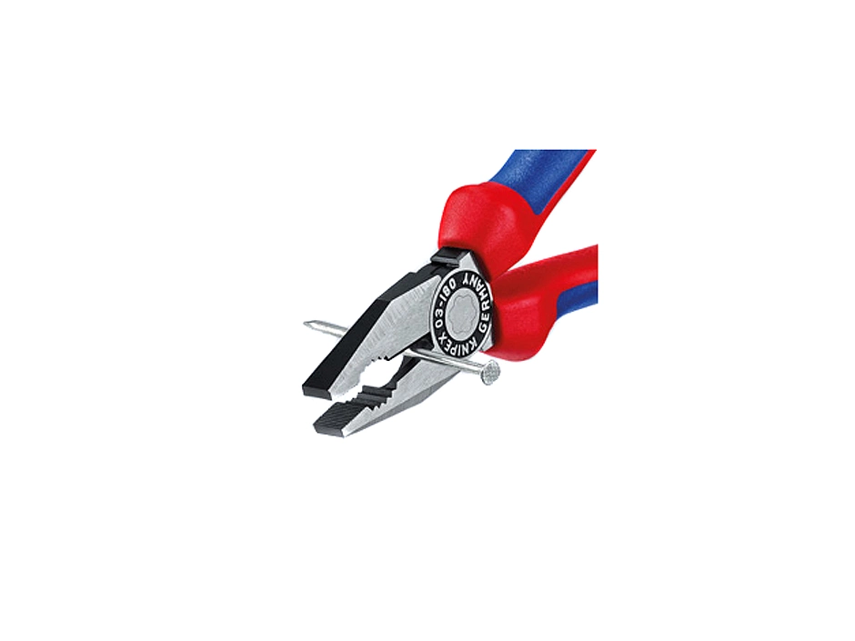 KNIPEX Kombizange Schw. Atram. 180 Mm SB – Bild 2