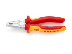 KNIPEX Kombizange Verchr. Isol. MK 180 Mm SB