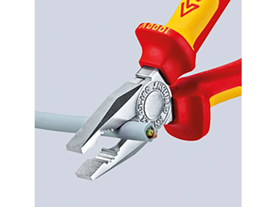 KNIPEX Kombizange Schw. Atram. 180 Mm SB – Bild 3