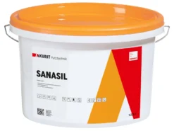 Akurit SanaSil Raum Aktiv Innensilikatfarbe Weiß 12,5 L