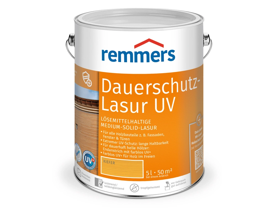 Remmers Dauerschutz-Lasur UV Nussbaum 5 L – Bild 6