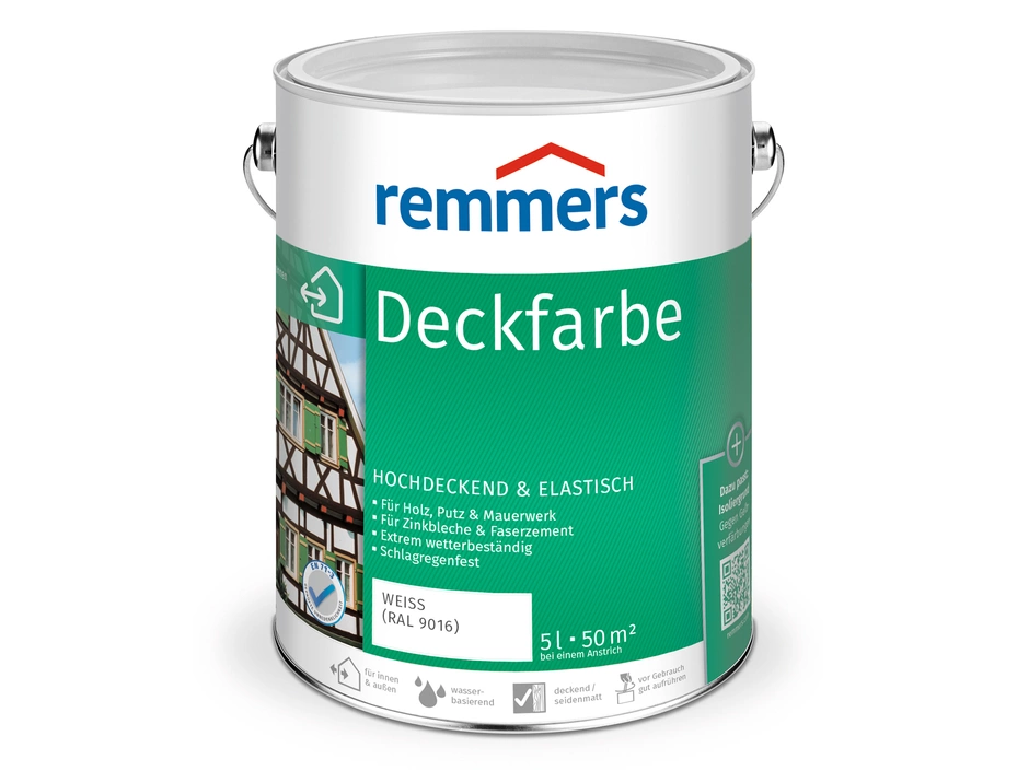 Remmers Deckfarbe Skandinavisch Rot 5 L – Bild 11