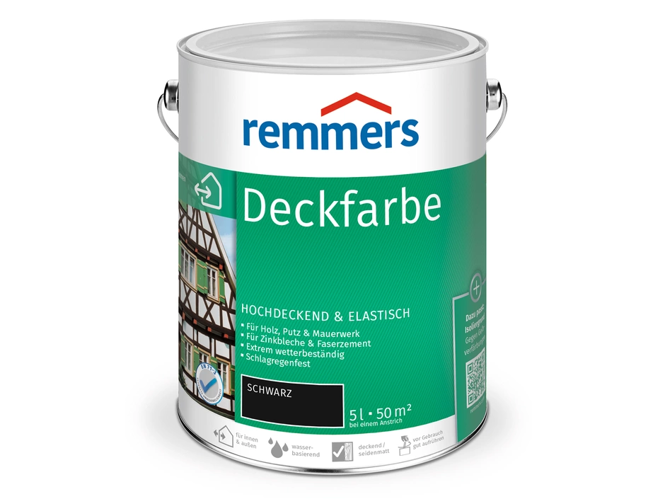 Remmers Deckfarbe Skandinavisch Rot 5 L – Bild 8