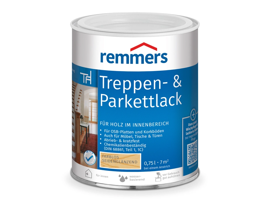 Remmers Treppen- & Parkettlack SG Farblos 0,75 L