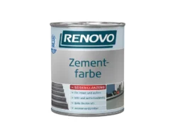 Renovo Zementfarbe Seidenglänzend Zement 2,5 L