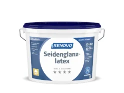 Renovo Seidenglanzlatex Seidenglänzend Weiß 10 L
