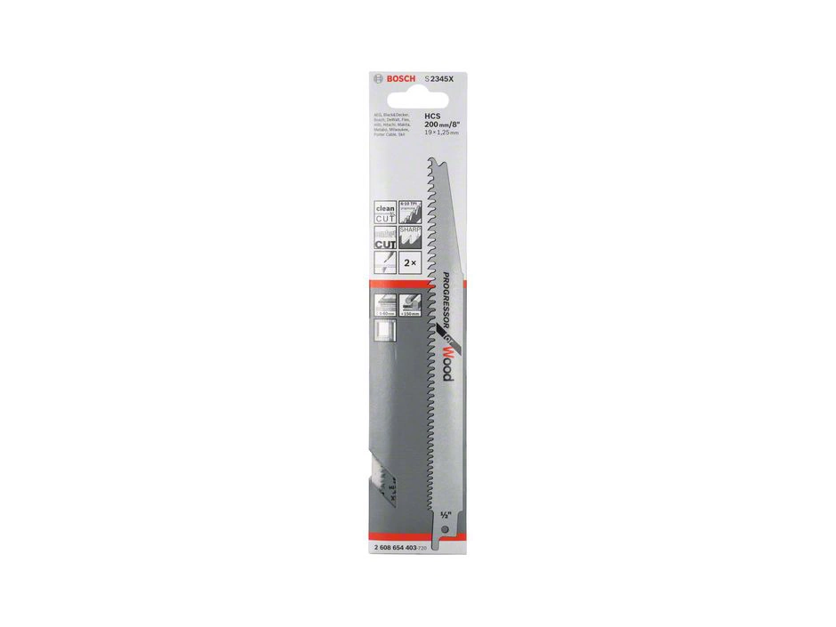 Bosch Säbelsägeblatt S 2345 X Progressor For Wood 2 St. – Bild 2