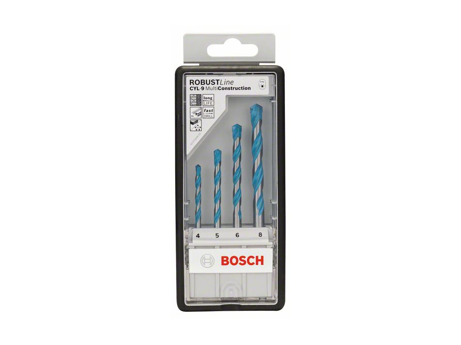 Bosch Mehrzweckb.-Set CYL-9 Multi Constr. Ø4-8 Mm 4-tlg. – Bild 2