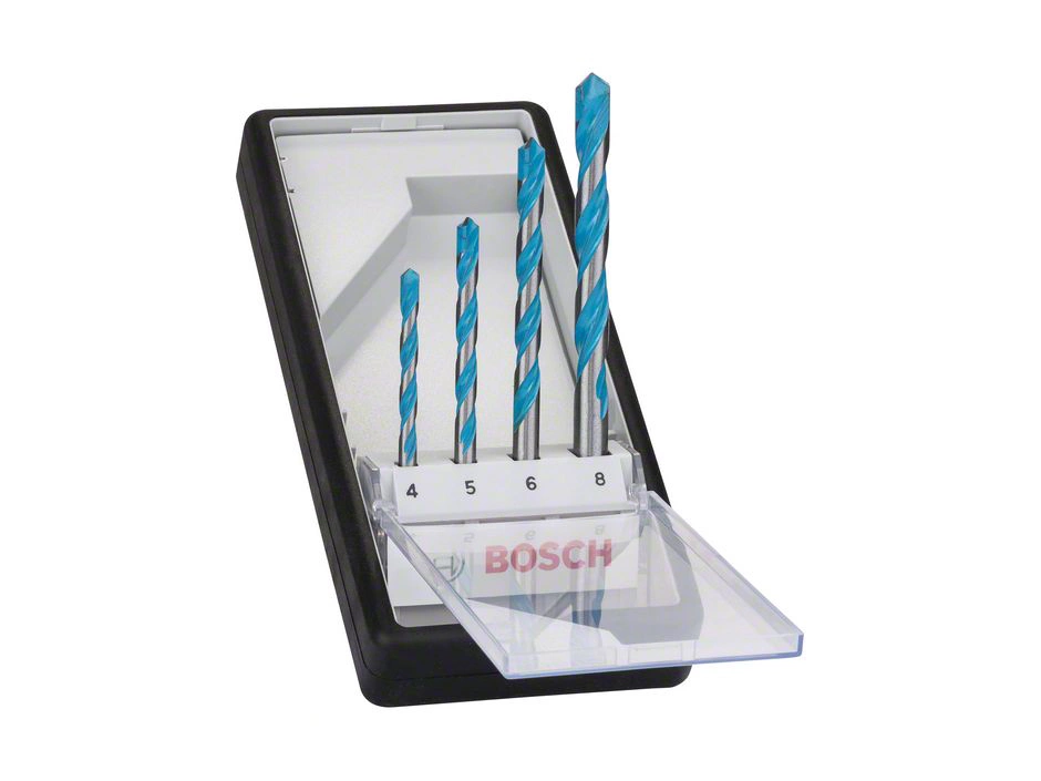 Bosch Mehrzweckb.-Set CYL-9 Multi Constr. Ø4-8 Mm 4-tlg.