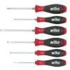 Wiha Schraubendreher Set SoftFinish® Schlitz 6-tlg.