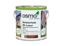 Osmo Holzschutz Öl-Lasur Mahagoni 0,75 L