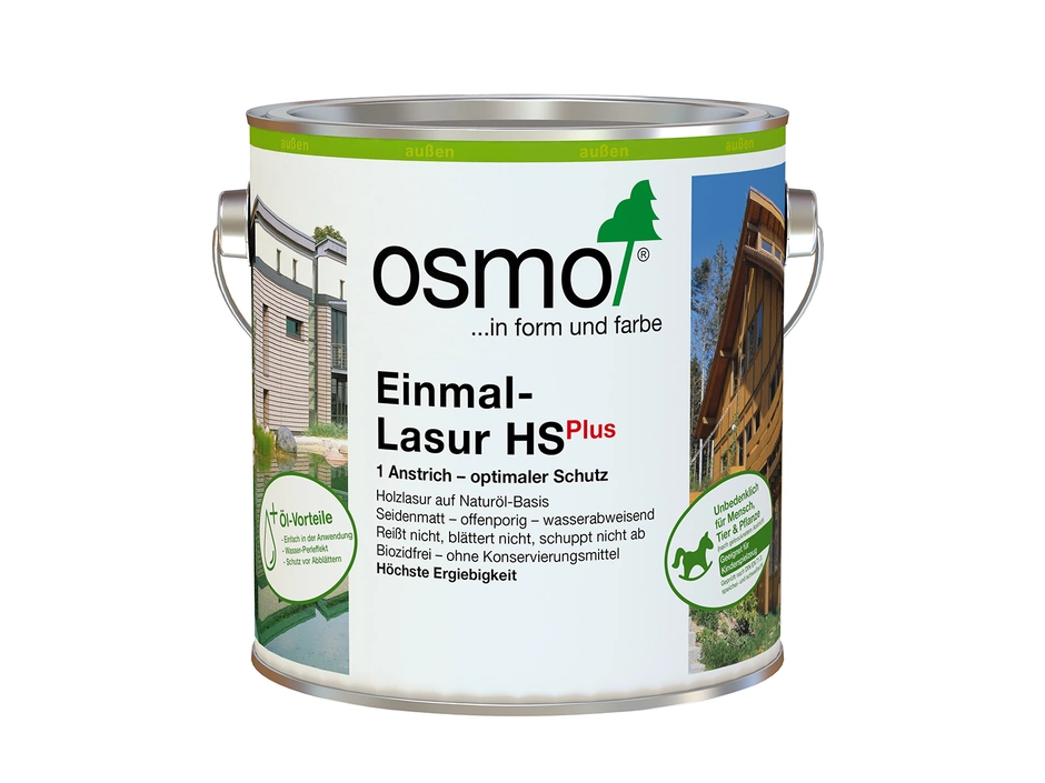 Osmo Einmal-Lasur HS Plus Palisander 2,5 L