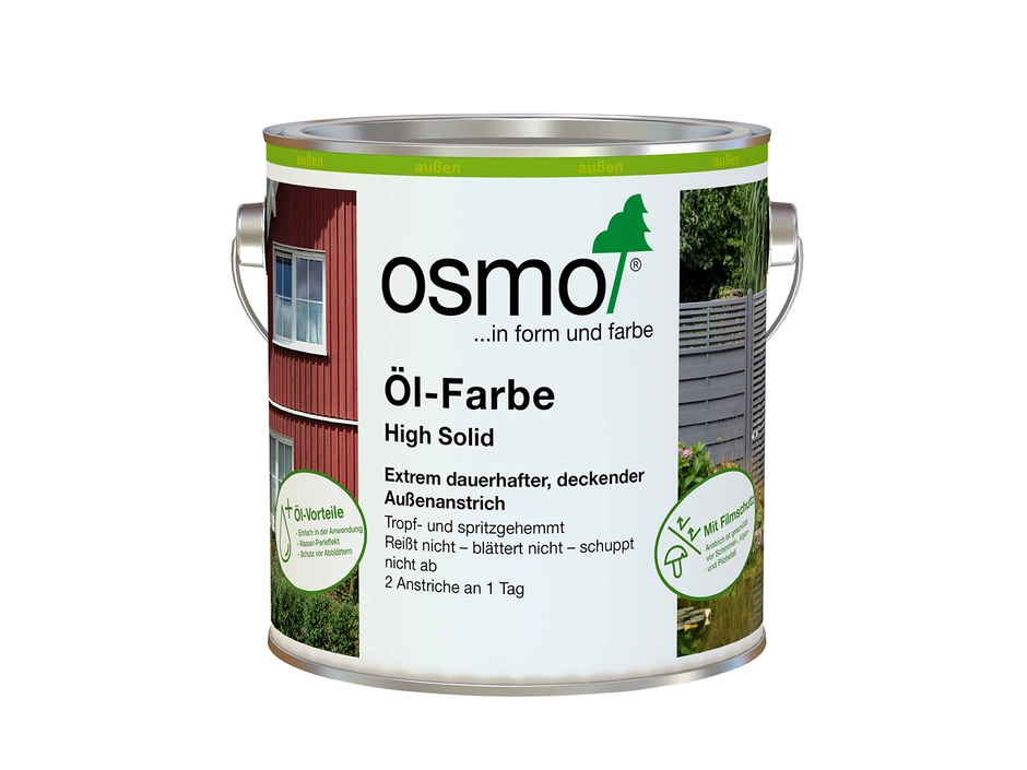 Osmo Öl-Farbe Steingrau 5 L