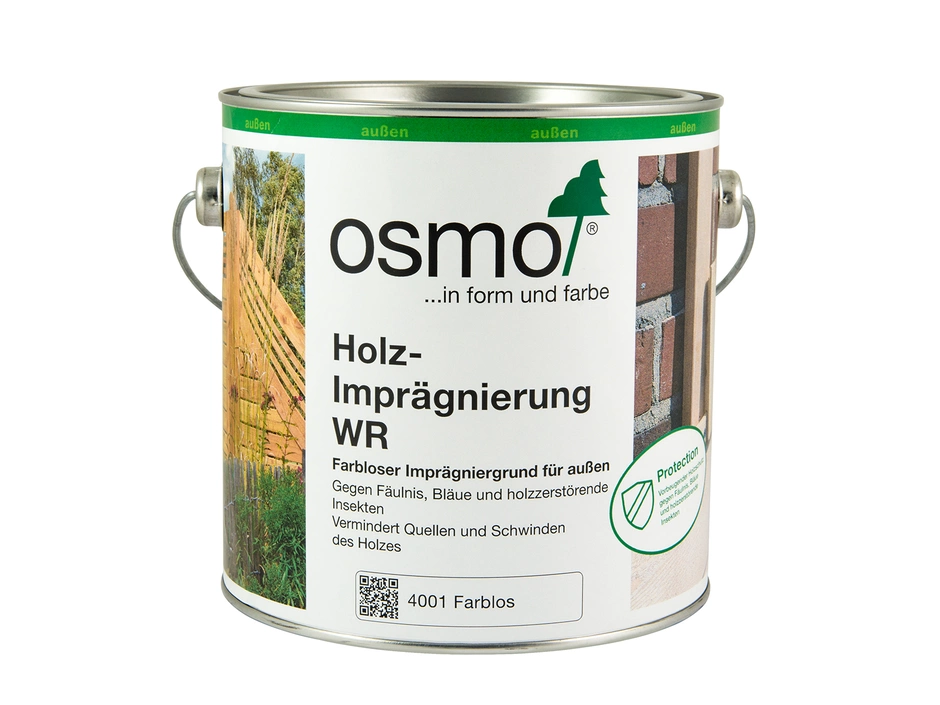 Osmo Holz-Imprägnierung WR Farblos 2,5 L – Bild 3