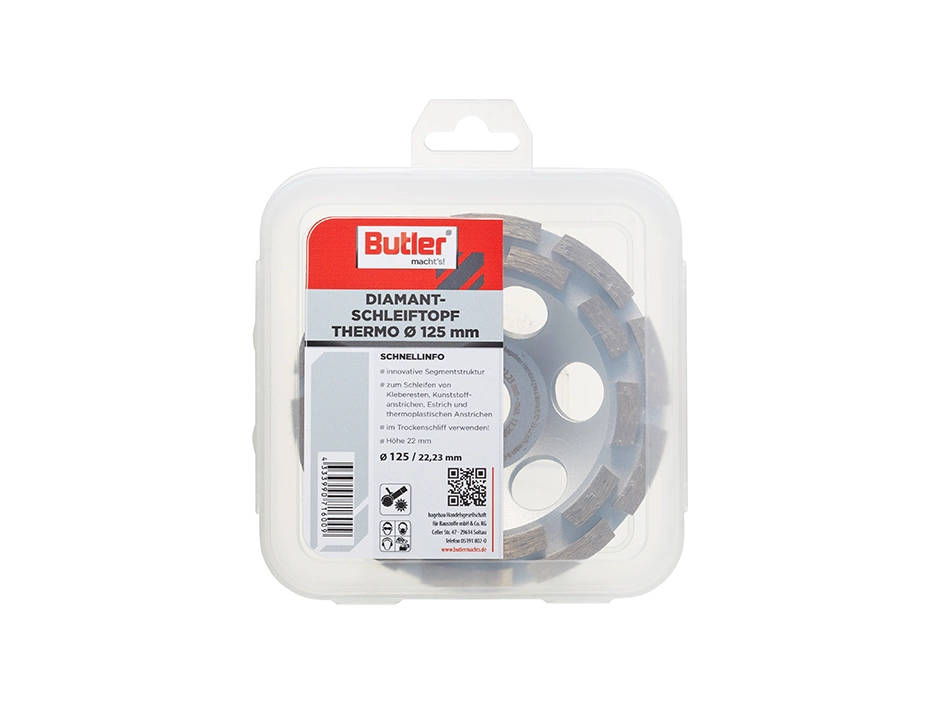 Butler Macht´s! Diamant-Schleiftopf Ø115x22,23 Mm – Bild 3