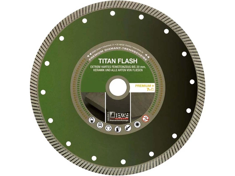 DIEWE Diamant-Trennscheibe Titan Flash Ø300x25,4 Mm