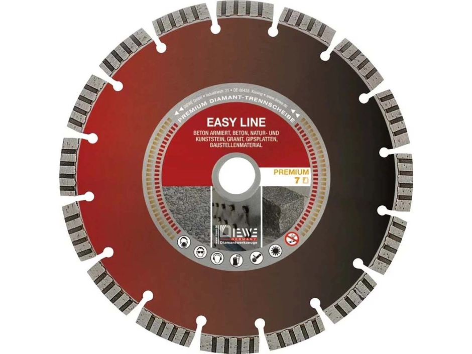 DIEWE Diamant-Trennscheibe EasyLine Ø125x22,23 Mm