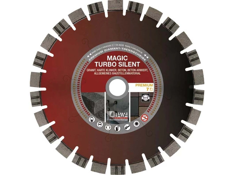 DIEWE Diamant-Trennscheibe Magic Turbo Silent Ø300x20 Mm