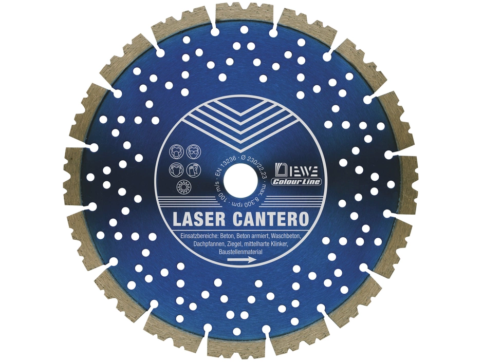 DIEWE Diamant-Trennscheibe Laser Cantero Ø350x30 Mm