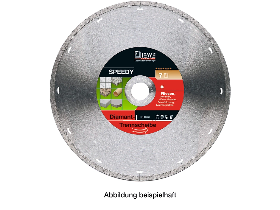DIEWE Diamant-Trennscheibe Speedy Ø230x30 Mm – Bild 2