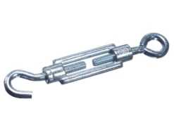 DH Spannschlossmutter Mit Haken Und Ösen M12x130 Mm 10 St.