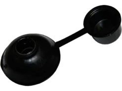 DH Abdeckkappe Eternitschr. Schwarz M. Stahleinlage 100 St.