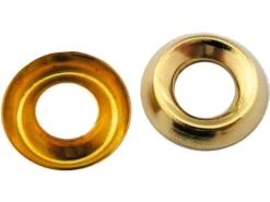 DH Zierscheibe Messing Vernickelt Ø3x10 Mm 50 St.