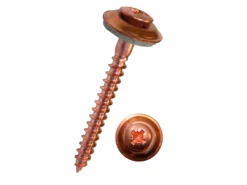 DH Spenglerschr. Verkupf.+19 Mm Dichtsch. Ø4,5x45 Mm 100 St.