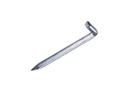 DH Stahlrillenhaken Galv. Verzinkt Ø5x60 Mm 100 St.