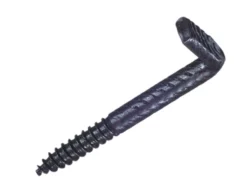 DH Schraubhaken Gerade Rustikal Schwarz Ø5,2x50 Mm 200 St.