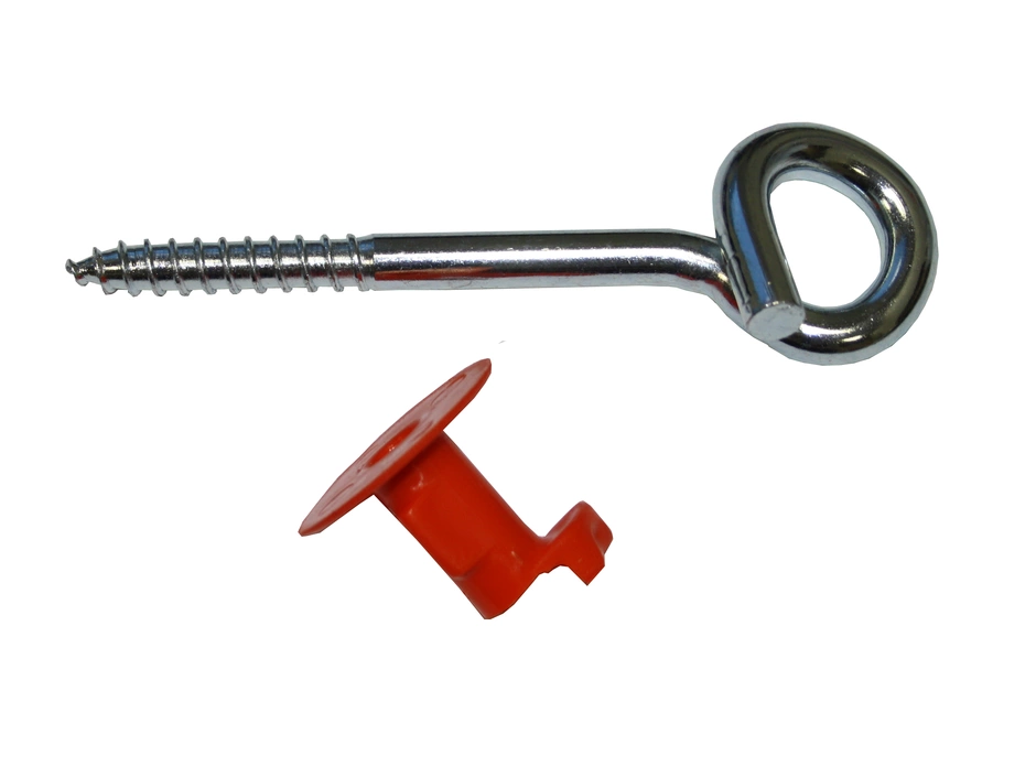 DH Gewundener Deckenhaken Mit Holzgewinde Ø12x180 Mm 5 St.